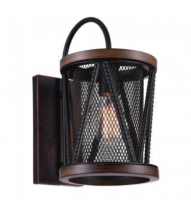  Parsh 1 Light Wall Sconce With Pewter Finish (9954W8-1-101) - CWI