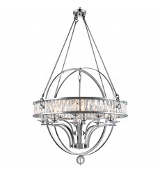 Arkansas 12 Light Chandelier With Chrome Finish (9957P42-12-601) - CWI  Arkansas 12 Light Chandelier With Chrome Finish (9957P42-12-601) - CWI