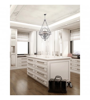 Arkansas 12 Light Chandelier With Chrome Finish (9957P42-12-601) - CWI  Arkansas 12 Light Chandelier With Chrome Finish (9957P42-12-601) - CWI
