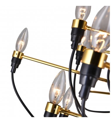  Hayden 30 Light Chandelier With Gold Finish (9959P34-30-617) - CWI