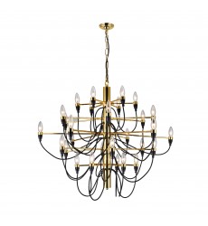  Hayden 30 Light Chandelier With Gold Finish (9959P34-30-617) - CWI