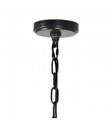  Gala 4 Light Chandelier With Black Finish (9962P17-4-101) - CWI