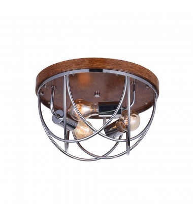 Parana 3 Light Flush Mount With Chrome Finish (9965C14-3-601) - CWI Parana 3 Light Flush Mount With Chrome Finish (9965C14-3-601) - CWI