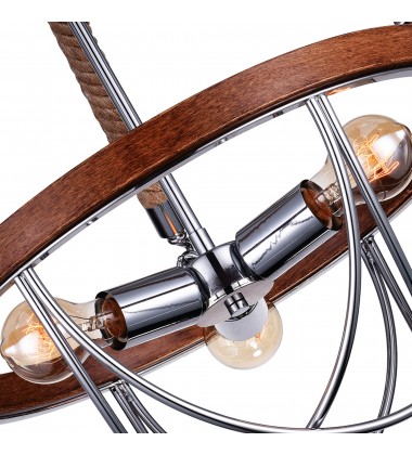 Parana 3 Light Down Chandelier With Chrome Finish (9965P18-3-601) - CWI Parana 3 Light Down Chandelier With Chrome Finish (9965P18-3-601) - CWI