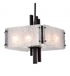  Assunta 6 Light Pendant With Black Finish (9973P13-6-101) - CWI