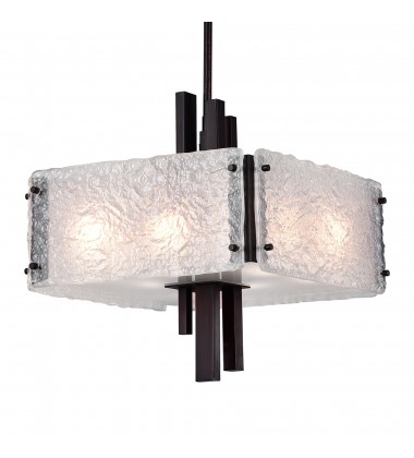  Assunta 6 Light Pendant With Black Finish (9973P13-6-101) - CWI