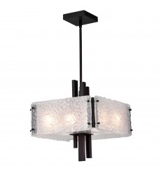  Assunta 6 Light Pendant With Black Finish (9973P13-6-101) - CWI
