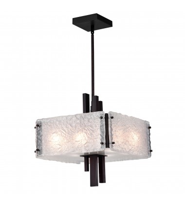  Assunta 6 Light Pendant With Black Finish (9973P13-6-101) - CWI