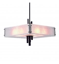  Assunta 10 Light Chandelier With Black Finish (9973P24-10-101) - CWI