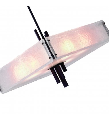  Assunta 10 Light Chandelier With Black Finish (9973P24-10-101) - CWI