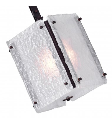  Assunta 1 Light Pendant With Black Finish (9973P8-1-101) - CWI