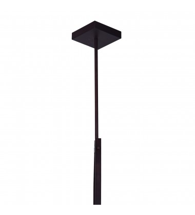  Assunta 1 Light Pendant With Black Finish (9973P8-1-101) - CWI