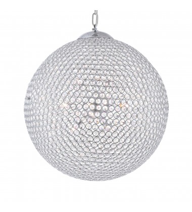  Globe 26 Light Chandelier With Chrome Finish (QS8353P40C) - CWI