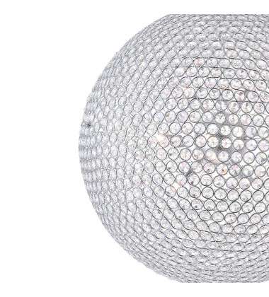  Globe 26 Light Chandelier With Chrome Finish (QS8353P40C) - CWI