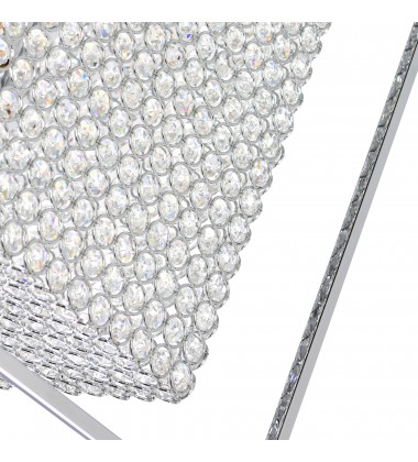  Cube 11 Light Chandelier With Chrome Finish (QS8381P14C-RC) - CWI