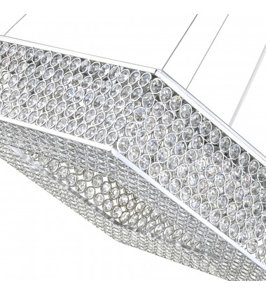 Dannie 8 Light Chandelier With Chrome Finish (QS8391P14C-S) - CWI Dannie 8 Light Chandelier With Chrome Finish (QS8391P14C-S) - CWI