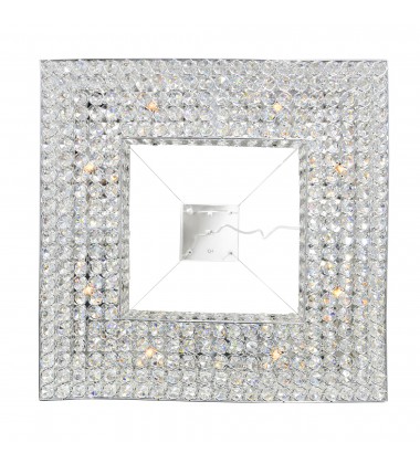  Dannie 8 Light Chandelier With Chrome Finish (QS8391P18C-S) - CWI