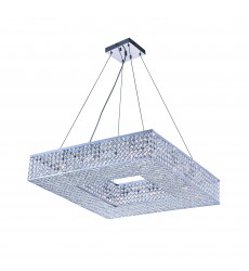  Dannie 12 Light Chandelier With Chrome Finish (QS8391P24C-S) - CWI