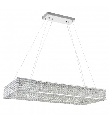  Dannie 16 Light Chandelier With Chrome Finish (QS8391P39C-RC) - CWI