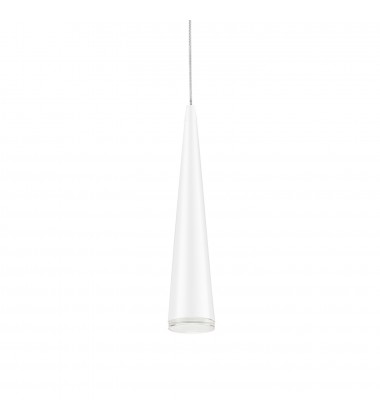  401214WH-LED-Mina 12-in White LED Pendant