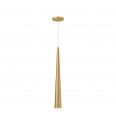  401215BG-LED-Mina 24-in Brushed Gold LED Pendant