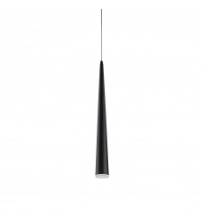  401215BK-LED-Mina 24-in Black LED Pendant