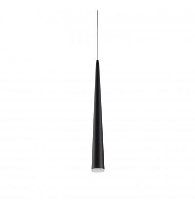  401215BK-LED-Mina 24-in Black LED Pendant