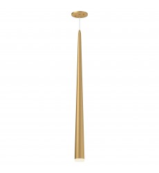  401216BG-LED-Mina 36-in Brushed Gold LED Pendant
