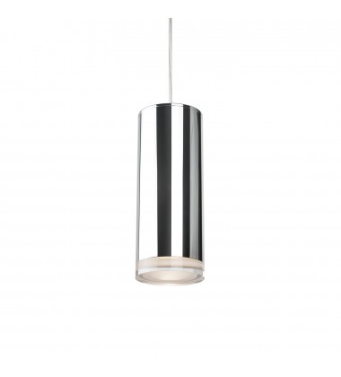  401432CH-LED-Cameo 1 Head Chrome LED Pendant