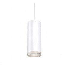  401432WH-LED-Cameo 10-in White LED Pendant