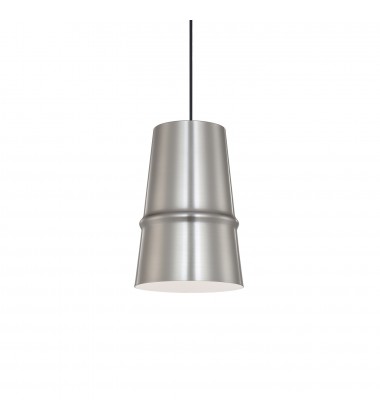  492208-BN-Castor 8-in Brushed Nickel 1 Light Pendant