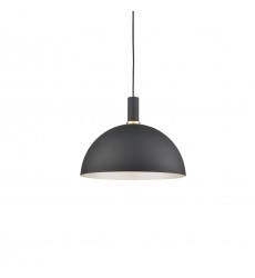  492316-BK/GD-Archibald 16-in Black With Gold Detail 1 Light Pendant