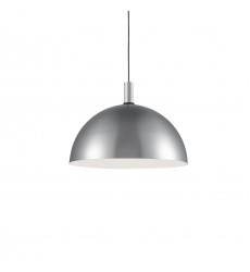  492324-BN/BK-Archibald 24-in Brushed Nickel With Black Detail 1 Light Pendant