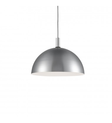  492324-BN/BK-Archibald 24-in Brushed Nickel With Black Detail 1 Light Pendant