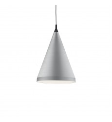  492722-BN/BK-Dorothy Brushed Nickel With Black Detail 1 Light Pendant
