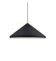 493126-BK/GD-Dorothy 26-in Black With Gold Detail 1 Light Pendant 493126-BK/GD-Dorothy 26-in Black With Gold Detail 1 Light Pendant