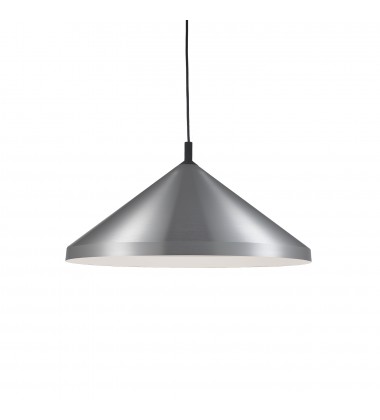  493126-BN/BK-Dorothy 26-in Brushed Nickel With Black Detail 1 Light Pendant