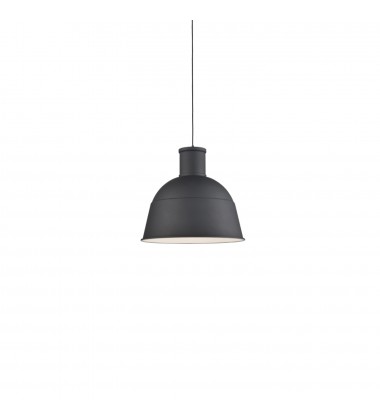  493513-BK-Irving 13-in Black 1 Light Pendant