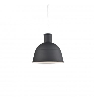  493516-BK-Irving 16-in Black 1 Light Pendant