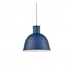  493522-IB-Irving 22-in Indigo Blue 1 Light Pendant