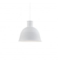  493522-WH-Irving 22-in White 1 Light Pendant