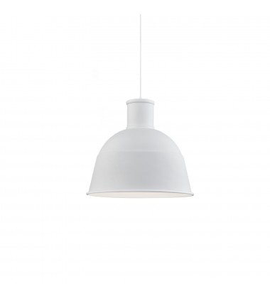  493522-WH-Irving 22-in White 1 Light Pendant
