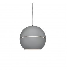  494016-GY-Lucas 16-in Gray 1 Light Pendant