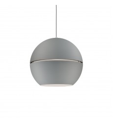 494024-GY-Lucas 24-in Gray 1 Light Pendant
