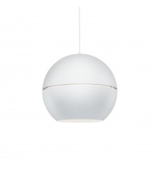  494024-WH-Lucas 24-in White 1 Light Pendant