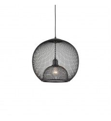  494418-BK-Gibraltar 18-in Black 1 Light Pendant