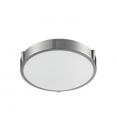 501102-LED-Floyd 11-in Brushed Nickel LED Flush Mount 501102-LED-Floyd 11-in Brushed Nickel LED Flush Mount