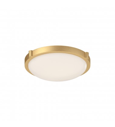 501102BG-LED-Floyd 11-in Brushed Gold LED Flush Mount 501102BG-LED-Floyd 11-in Brushed Gold LED Flush Mount