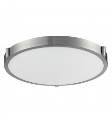 501122-LED-Floyd 17-in Brushed Nickel LED Flush Mount 501122-LED-Floyd 17-in Brushed Nickel LED Flush Mount