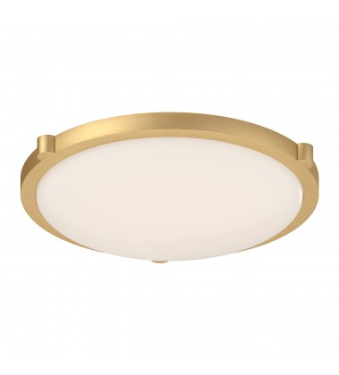  501122BG-LED-Floyd 17-in Brushed Gold LED Flush Mount